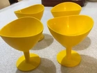 Taças plásticas para sobremesa