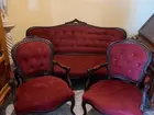 Conjunto de sofá namoradeira Luís Xv