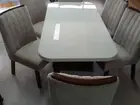 mesa de jantar Magnus 6 lugares 100 %MDF VELUDO