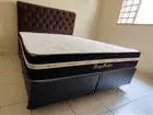 Cama box Queen colchão e base