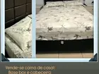 Vendo cama box, com cabeceira e colchão