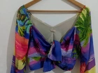 blusa estampada da angelique muito linda