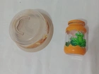 Queijeira + pote vidro (decorado)