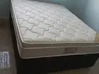 Cama box casal 138x188 base + colchão ( Nova )