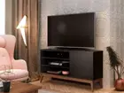 Rack Simples Para Tv Até 43 Preto