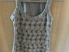 Blusa cinza brilhos Espaço Fashion P