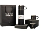 Garrafa térmica 500ml com 3 xícaras.