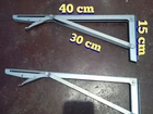 Par de Mão francesa retrátil para mesa dobrável