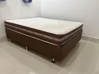 Cama Box Casal com Colchão