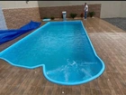 Piscina de fibra para seu lazer!