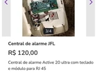 Central de alarme JFL