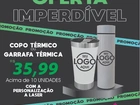Kit 10 copos Personalizados com sua logo a laser