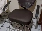 Cadeira reclinável e giratória