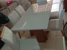 mesa de jantar 6 lugares 180x90 ( 3 opções de cadeiras )