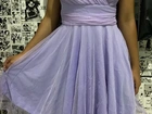 Vestido roxo curto de festa