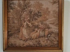 Quadro Gobelin de parede o amor da mãe e dos animais