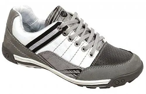 Sapatenis Masculino em Couro Legítimo - Ref. 1061 - Cinza