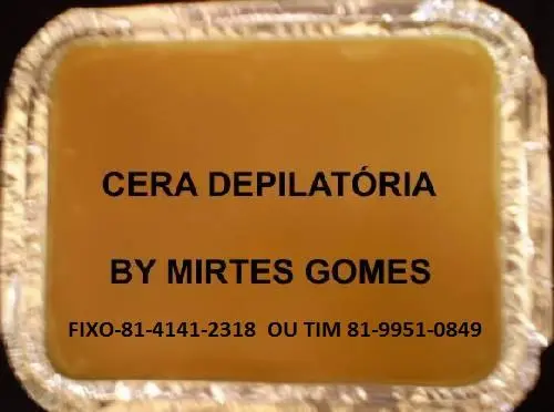 CERA DEPILATÓRIA