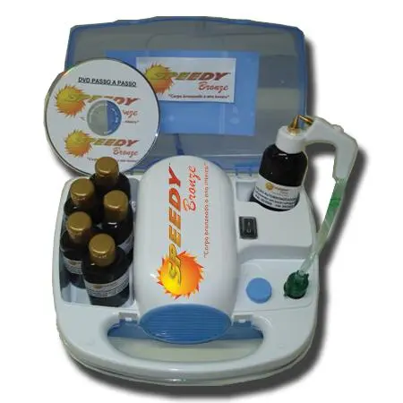 Bronzeamento a jato Artificial