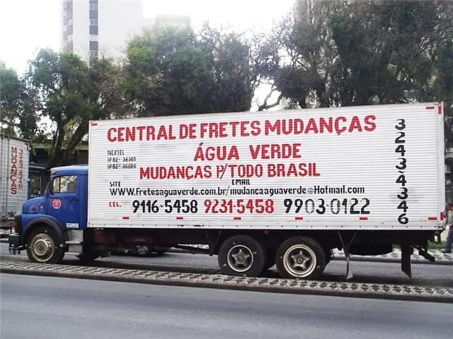 Mudanças Distrito Federal, Brasilia - Central de Fretes e Mudanças Água Verde