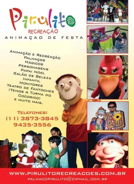PALHAÇO, MAGICO, PAPAI NOEL, RECREADORES