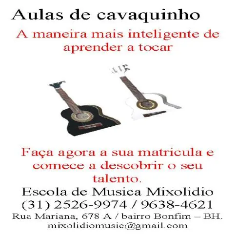 AULAS DE VIOLAO, AULAS CAVACO, CANTO E VIOLÃO