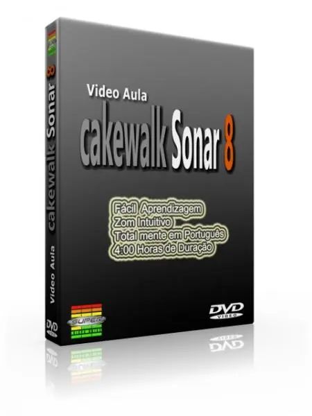 Curso em DVD Cakewalk Sonar 8