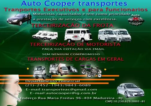 transportes executivo e cargas em geral