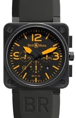 Relógio Bell & Ross BR - 01-94 Orange