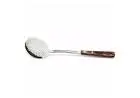 Espumadeira Inox Cabo Madeira N°10 M. Funda
