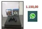 Ps4 fat modelo 1215a 1 controle 2 jogos