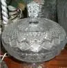 Bomboniere de Cristal tcheco antigo