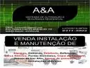 Instalação, Manutenção e Venda refletores, cerca elétrica, portão eletronico