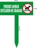 Placa para gramado