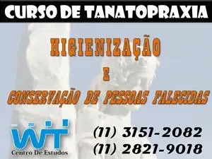 Curso de Tanatopraxia e Necropsia nas Férias - Promoção